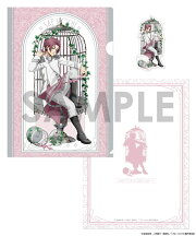 ブルーロック クリアファイル&ダイカットステッカーセット〜Flower Cage〜 7.糸師 冴