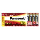 Panasonic アルカリ乾電池 単4形 12本シュリンクパック LR03XJ/12SW