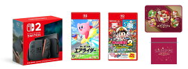 【楽天ブックス限定特典】【セット商品】Nintendo Switch 2（日本語・国内専用）+カービィのエアライダー+桃太郎電鉄2 〜あなたの町も きっとある〜(ブランケット＋ラッピング袋)