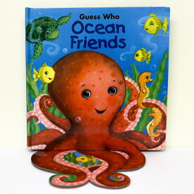 （9901-9030）★洋書・しかけ絵本★Guess Who Ocean Friends★しかけ絵本