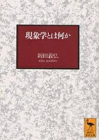 現象学とは何か フッサールの後期思想を中心として／新田義弘【1000円以上送料無料】