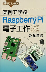実例で学ぶRaspberry Pi電子工作 作りながら応用力を身につける／金丸隆志【1000円以上送料無料】