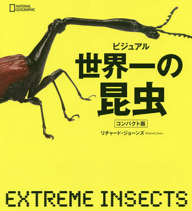 楽天市場 ビジュアル世界一の昆虫 コンパクト版 リチャード ジョーンズ 木谷美杉 伊藤研 1000円以上送料無料 Bookfan 2号店 楽天市場店