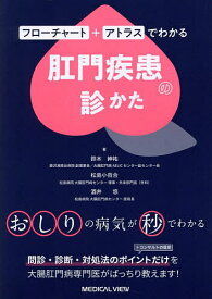 フローチャート+アトラスでわかる肛門疾患の診かた／鈴木紳祐／松島小百合／酒井悠【1000円以上送料無料】