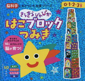 【送料無料】〔予約〕きらきらぴかぴかはこブロックつみき