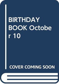 【中古】BIRTHDAY BOOK October 10「1000円ポッキリ」「送料無料」「買い回り」