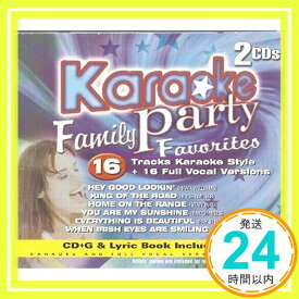 【中古】Family Favorites [CD] Karaoke Party「1000円ポッキリ」「送料無料」「買い回り」