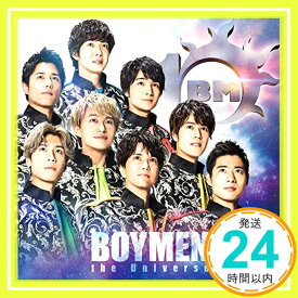 【中古】BOYMEN the Universe(初回限定盤A)(CD+Blu-Ray) [CD] BOYS AND MEN「1000円ポッキリ」「送料無料」「買い回り」