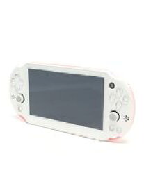 【中古】 PlayStationVita　Wi−Fiモデル：ライトピンク／ホワイト（PCH2000ZA19）／本体（携帯ゲーム機）
