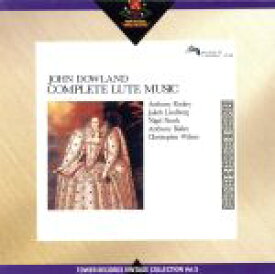 【中古】 ダウランド：リュート曲全集（タワーレコード限定）（4CD）／ナイジェル・ノース、アントニー・ルーリー、他,（オムニバス）