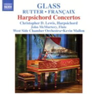 【中古】 【輸入盤】Harpsichord　Concertos／Francaix（アーティスト）,Rutter（アーティスト）,Glass（…