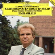 【中古】 【輸入盤】Piano　Sonatas　5，　10．　19　＆　20／エミール・ギレリス,Gilels（演奏）