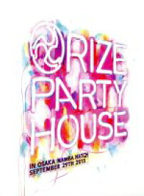 【中古】 LIVE　DVD“PARTY　HOUSE”in　OSAKA／RIZE