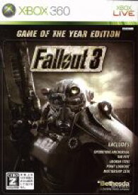 【中古】 Fallout　3　GAME　OF　THE　YEAR　EDITION／Xbox360