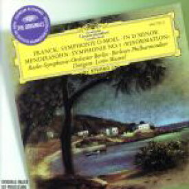 【中古】 【輸入盤】FRANCK：SYMPHONIE　D－MOLL／MENDELSSOHN：SYMPHONIE　NR．5“REFORMATION”／ロリン・マゼール,ベルリン・フィルハーモニー管弦楽団