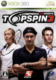 【中古】 TOP SPIN 3／Xbox360