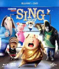 【中古】 SING／シング　ブルーレイ＋DVDセット（Blu－ray　Disc）／マシュー・マコノヒー（バスター・ムーン）,トリー・ケリー（ミーナ）,スカーレット・ヨハンソン（アッシュ）,ジョビィ・タルボット（音楽）