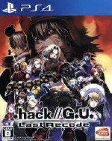 【中古】 ．hack／／G．U．　Last　Recode／PS4