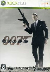 【中古】 007　慰めの報酬／Xbox360