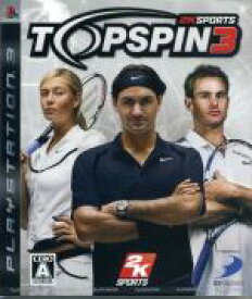 【中古】 TOP　SPIN　3／PS3