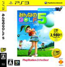 【中古】 みんなのGOLF5　PlayStation3　the　Best（価格改定版）／PS3