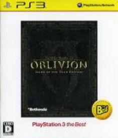 【中古】 The　Elder　Scrolls　IV：オブリビオン　GAME　OF　THE　YEAR　EDITION　PS3　the　Best／PS3