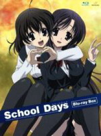 【中古】 School　Days　Blu－ray　BOX（Blu－ray　Disc）／オーバーフロー（原作）,平川大輔,河原木志穂,岡嶋妙,ごとうじゅんじ（キャラクターデザイン、総作画監督）,大久保薫（音楽）