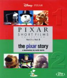 【中古】 ピクサー・ショート・フィルム　Vol．1＆2＋ピクサー・ストーリー（Blu－ray　Disc）／（ディズニー）