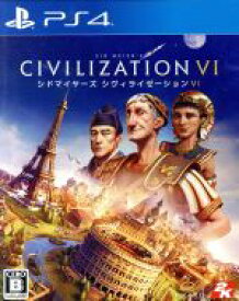 【中古】 シドマイヤーズ　シヴィライゼーション　VI／PS4