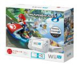 【中古】 WiiU　マリオカート8　セット：シロ（WUPSWAGH）／本体