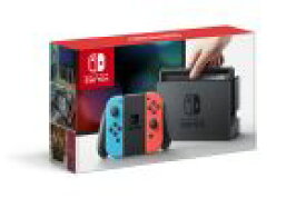 【中古】 Nintendo　Switch　Joy－Con（L）　ネオンブルー／（R）　ネオンレッド（HACSKABAA）／本体