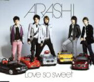 【中古】 Love　so　sweet（初回限定盤）／嵐