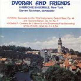 【中古】 【輸入盤】Dvorak　＆　Friends／JosefMyslivecek（作曲）,FranzKrommer（作曲）,AntoninDvorak（作曲）,StevenRichman（指揮）,HarmonieEnsembleofNew