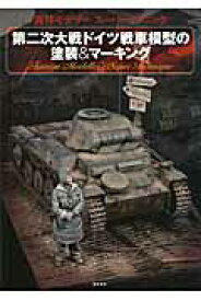 第二次大戦ドイツ戦車模型の塗装＆マーキング
