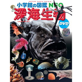 【 小学館の図鑑 NEO 深海生物 DVDつき 】 ずかん NEO 小学館 図鑑 DVD ドラえもん どらえもん イラスト 写真 3歳 4歳 5歳 小学生 小学校 低学年 中学年 高学年 楽しい 学習 長く使える 本格 プレゼント 入学 お祝い 贈り物