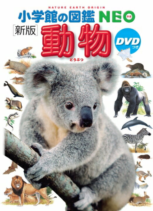 楽天市場】【 小学館の図鑑 NEO 動物 DVDつき 新版 】 ずかん NEO 