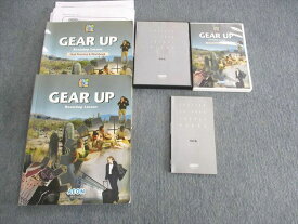 UT02-056 AEON GEAR UP Roundup Lesson/Workbook/構文練習帳 英語 2008 計3冊 CD6枚付 65M1D