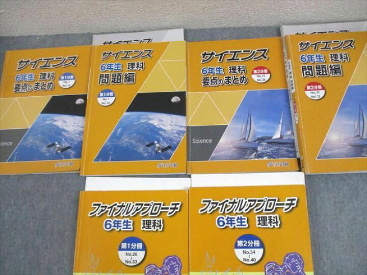 楽天市場】浜学園 小6 理科 サイエンス 問題/解答・解説/要点のまとめ 