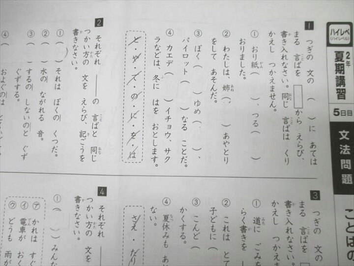 楽天市場】奨学社 2年 最高レベル 最レベ 夏期講習 国語 1〜6日目 