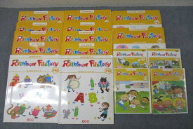 VX25-139 ECC Rainbow Factory STORYBOOK1〜3/WORKBOOK/PICTURE CARDS他 英語教材セット 2012〜2014 計10冊 DVD2枚/CD4枚付 00L4D