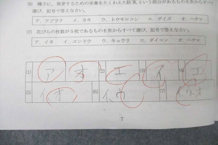 楽天市場】浜学園 小6 春期講習 灘コース 特別プリント教材 理科 No.1 