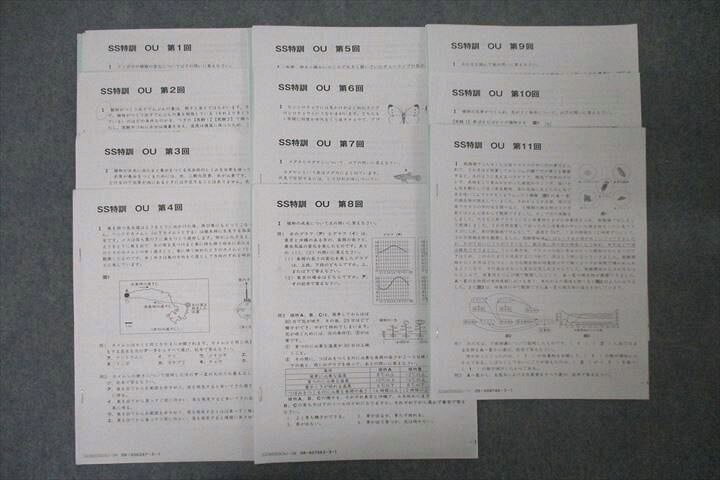 楽天市場】WK25-028 SAPIX サピックス SS特訓 桜蔭コース OU 第1回〜第 