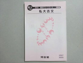 河合塾 高3 1学期高校グリーンコース 私大古文 状態良い 2024 007s0B