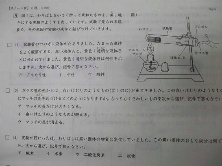 楽天市場】日能研 6年 ステージIV 第22回 学習力育成カリテ 国語/算数 