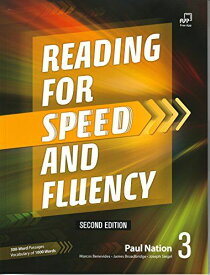 READING FOR SPEED AND FLUENCY 3: Student Book 2nd edition