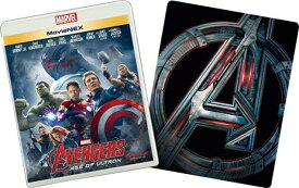 【中古】アベンジャーズ/エイジ・オブ・ウルトロン MovieNEXプラス3Dスチールブック:オンライン数量限定商品 [ブルーレイ3D+ブルーレイ+DVD+デジタルコピー(クラウド対応)+MovieNEXワール