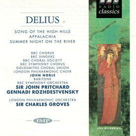 【中古】Delius;Song of the High Hil [Audio CD] BBC So; Lpo; Pritchard and Etc