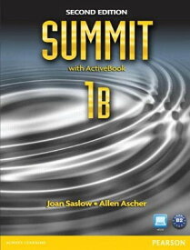 【中古】Summit (2E) Level 1 Split Edition B with ActiveBook CD-ROM (Student Book + Workbook)
