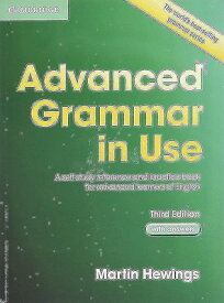 【中古】Advanced Grammar in Use with Answers: A Self-Study Reference and Practice Book for Advanced Learners