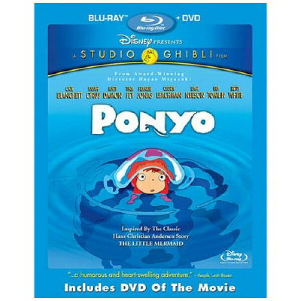 【中古】PONYO (BR/DVD/WS 1.85/ENG-SP-SUB/JA-FR-BOTH)